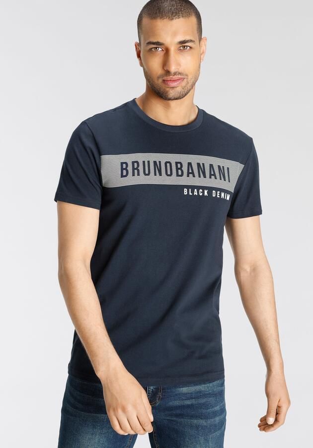 Bruno Banani T-shirt korte mouwen smal gesneden ronde hals - Foto 8