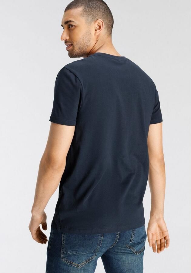 Bruno Banani T-shirt korte mouwen smal gesneden ronde hals - Foto 5