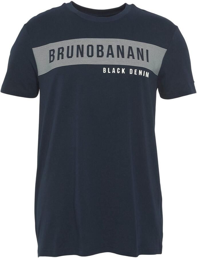 Bruno Banani T-shirt korte mouwen smal gesneden ronde hals