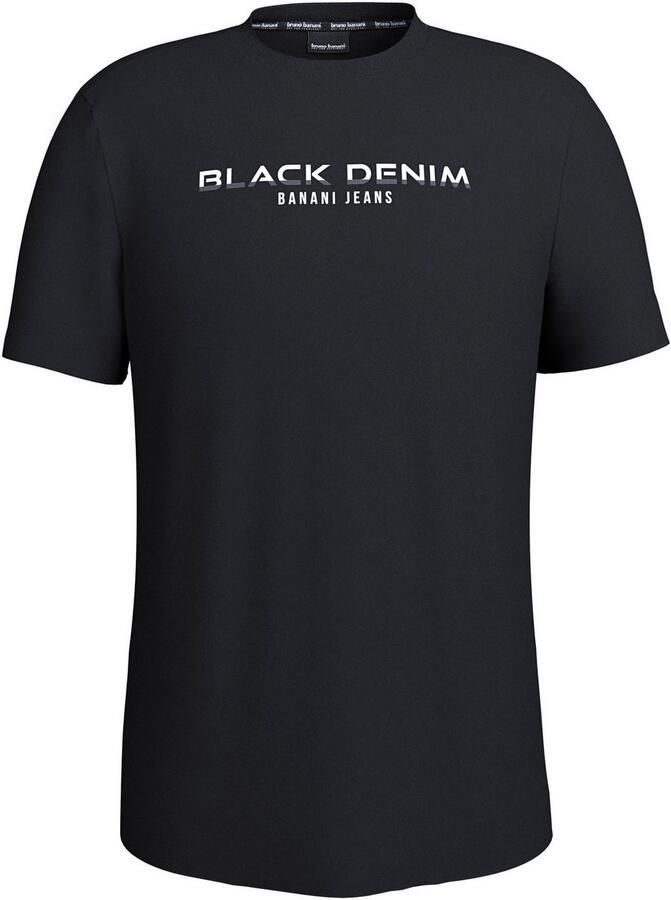 Bruno Banani T-shirt korte mouwen smal gesneden ronde hals