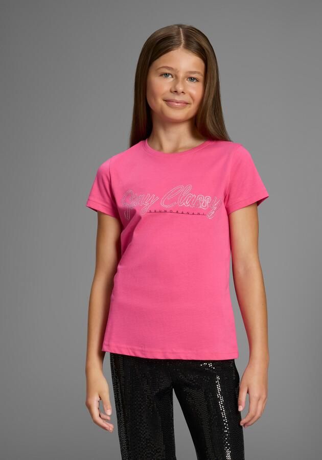 Bruno Banani T-shirt Logo-Strass Shirt - Foto 6