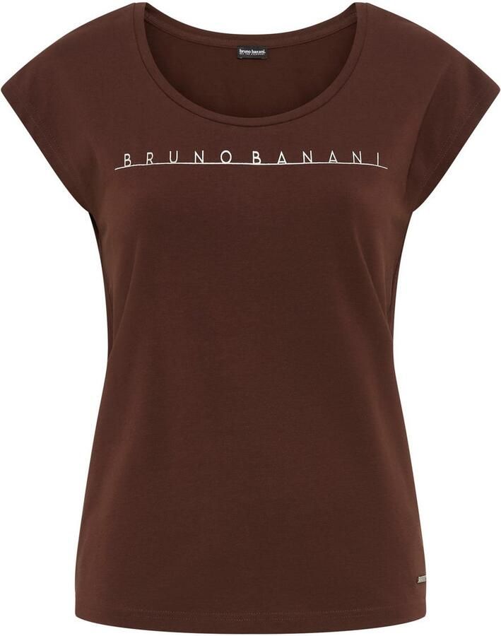 Bruno Banani T-shirt met foilprint nieuwe collectie