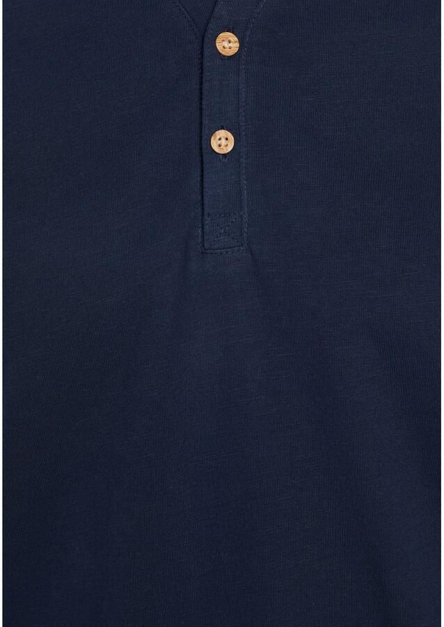 Bruno Banani T-shirt Met geknoopte V-hals - Foto 2