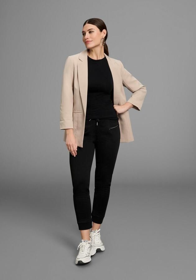 Bruno Banani T-shirt met kantinzet in de raglanmouw nieuwe collectie - Foto 4