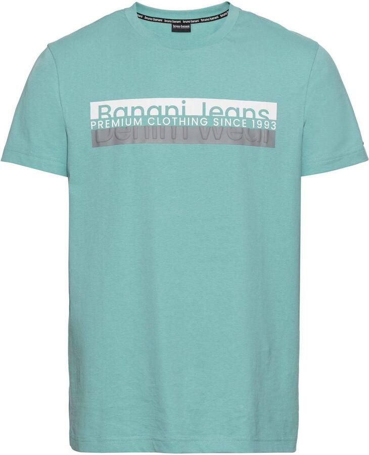 Bruno Banani T-shirt met modieuze frontprint