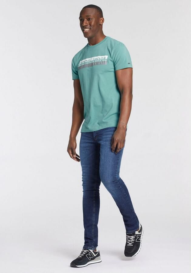 Bruno Banani T-shirt met modieuze frontprint - Foto 8