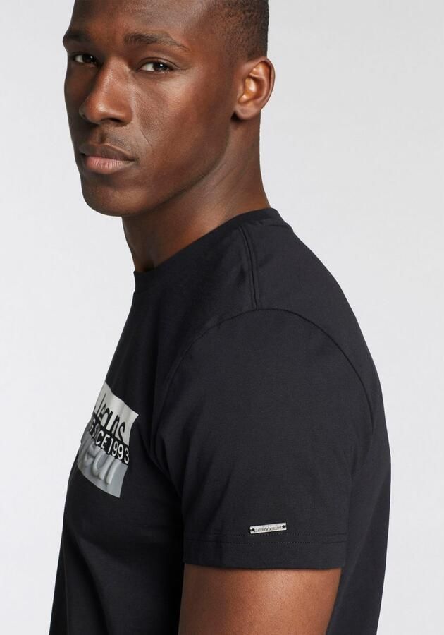 Bruno Banani T-shirt met modieuze frontprint - Foto 7