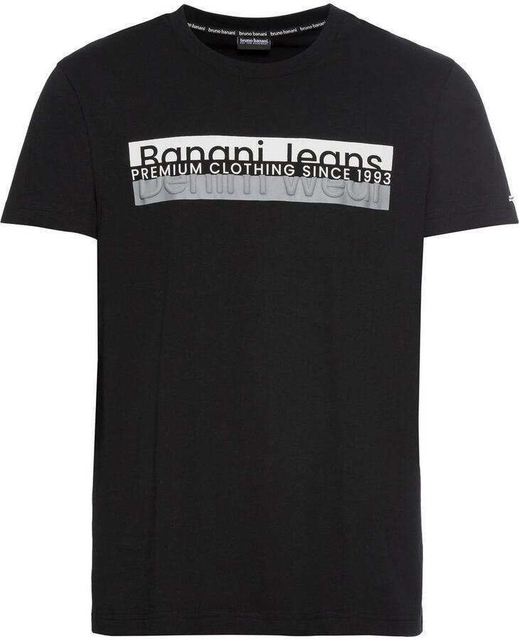 Bruno Banani T-shirt met modieuze frontprint