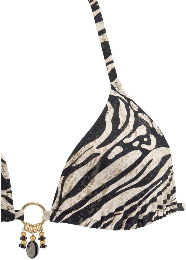 Bruno Banani Triangelbikini in trendy animal-print