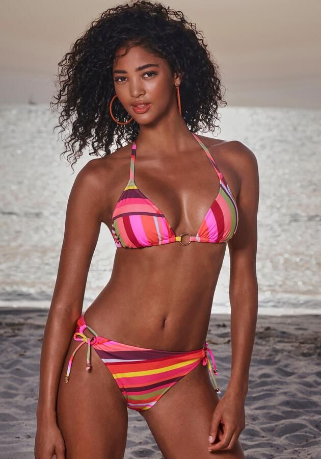 Bruno Banani Triangelbikini met edele ring - Foto 4