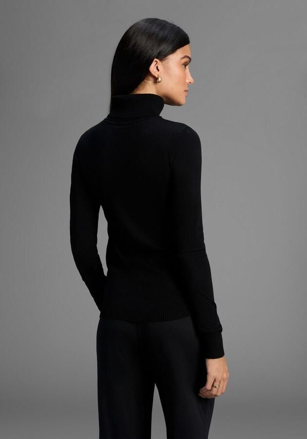 Bruno Banani Trui met staande kraag in grafisch breipatroon nieuwe collectie - Foto 2