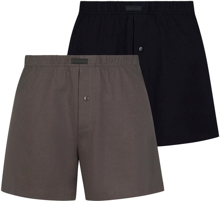 Bruno Banani Wijde boxershort Loose fit met knoopsluiting (2 stuks Set van 2) - Foto 10