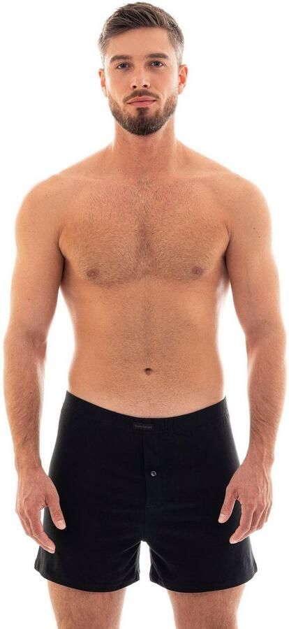 Bruno Banani Wijde boxershort Loose fit met knoopsluiting (2 stuks Set van 2) - Foto 7