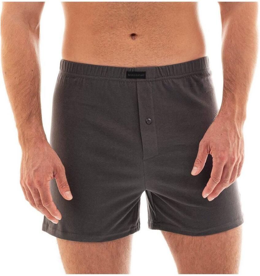 Bruno Banani Wijde boxershort Loose fit met knoopsluiting (2 stuks Set van 2) - Foto 2