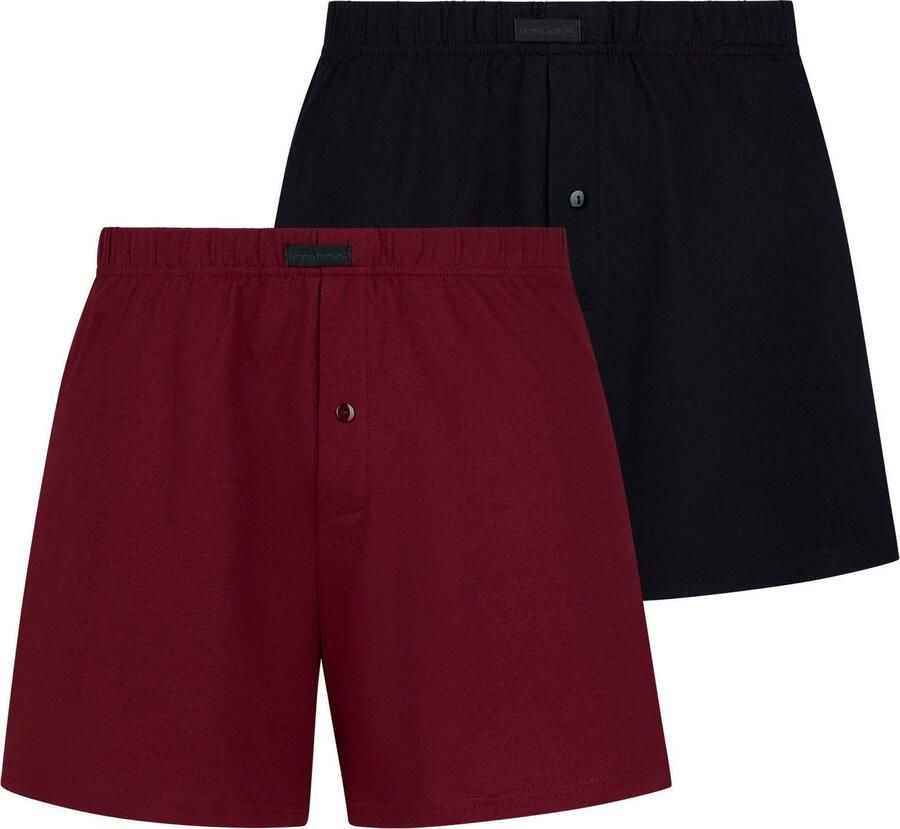 Bruno Banani Wijde boxershort Loose fit met knoopsluiting (2 stuks Set van 2) - Foto 9