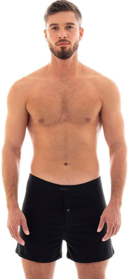 Bruno Banani Wijde boxershort Loose fit met knoopsluiting (2 stuks Set van 2) - Foto 8