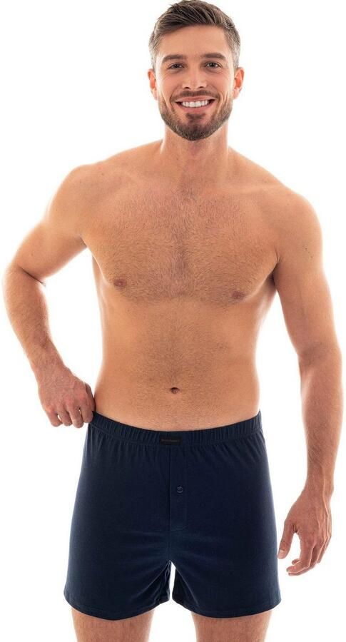 Bruno Banani Wijde boxershort Loose fit met knoopsluiting (2 stuks Set van 2) - Foto 7