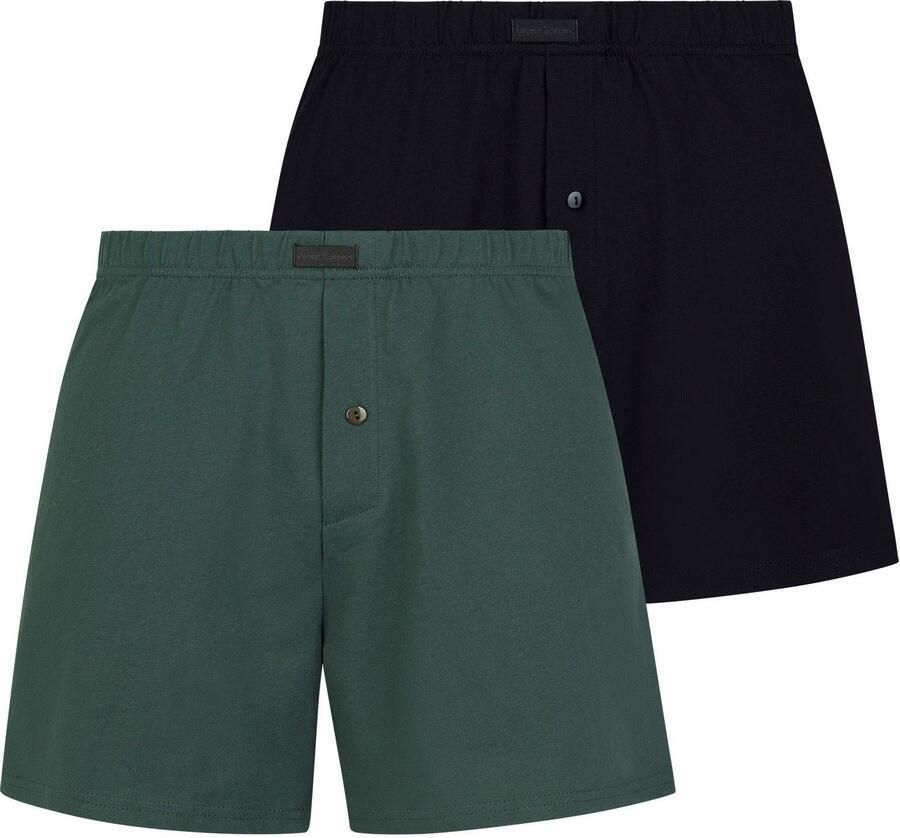 Bruno Banani Wijde boxershort Loose fit met knoopsluiting (2 stuks Set van 2) - Foto 10