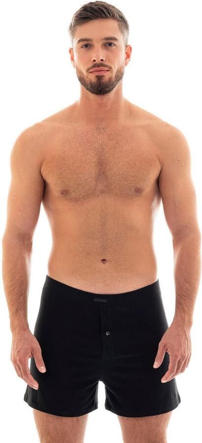 Bruno Banani Wijde boxershort Loose fit met knoopsluiting (2 stuks Set van 2) - Foto 6