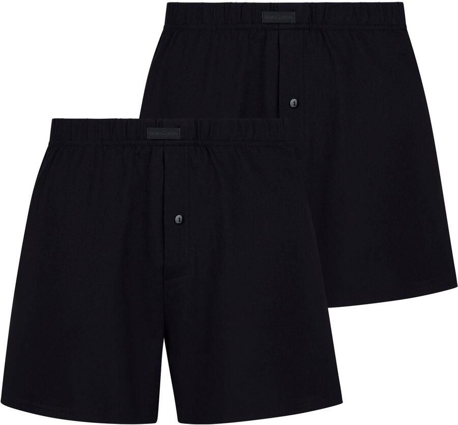 Bruno Banani Wijde boxershort Loose fit met knoopsluiting (2 stuks Set van 2) - Foto 6