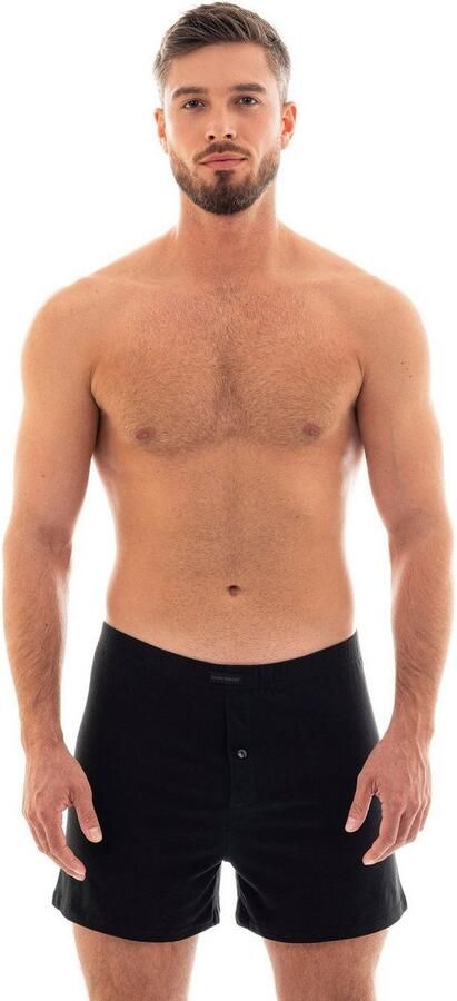 Bruno Banani Wijde boxershort Loose fit met knoopsluiting (2 stuks Set van 2) - Foto 4