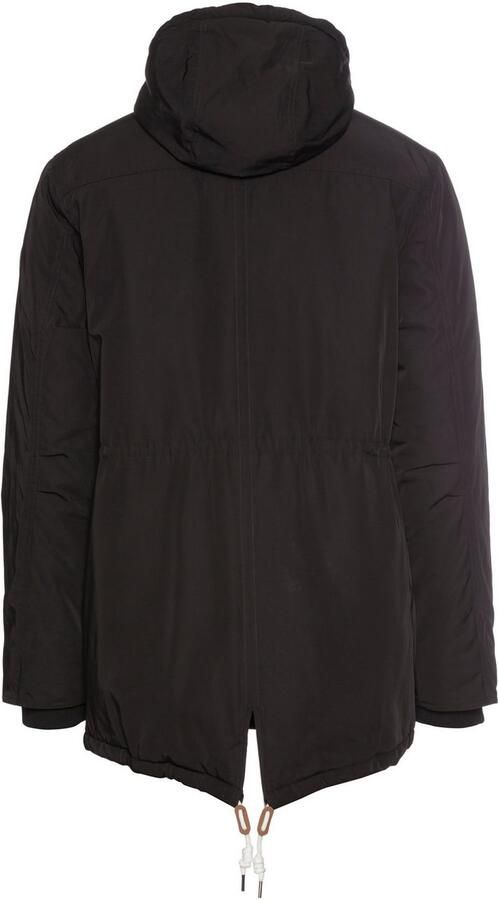 Bruno Banani Winterjack modieuze stijl getailleerde pasvorm met capuchon met koord - Foto 5