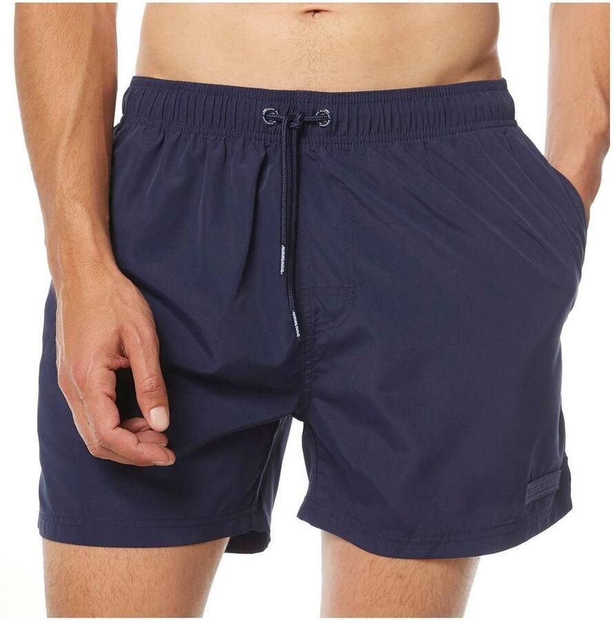 Bruno Banani Zwemshort Boxer Wave Line 2.0 Swim met tunnel-elastische tailleband