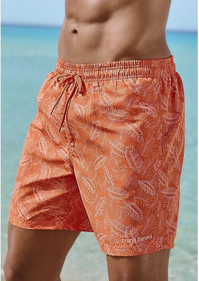 Bruno Banani Zwemshort met een bloemmotief - Foto 4
