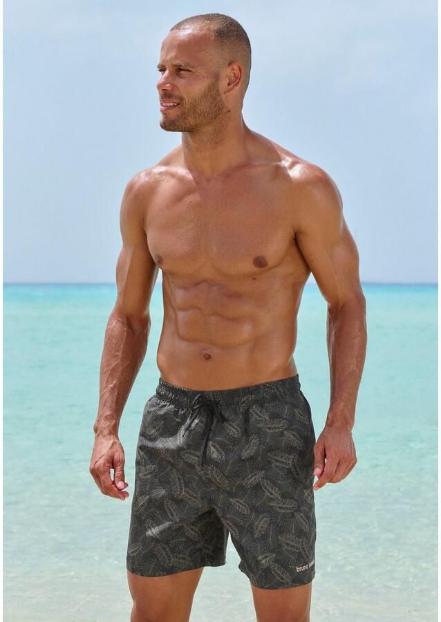 Bruno Banani Zwemshort met een bloemmotief - Foto 3