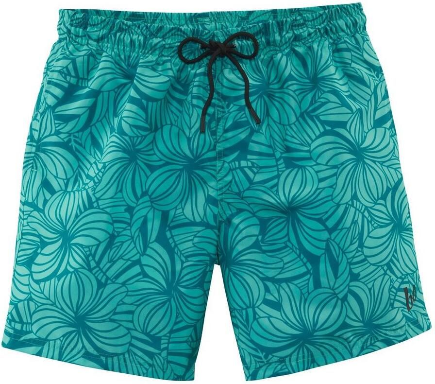 Bruno Banani Zwemshort RILEY met logoprint