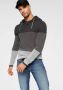 Bruno Banani Capuchontrui in een trendy wafel-look - Thumbnail 1