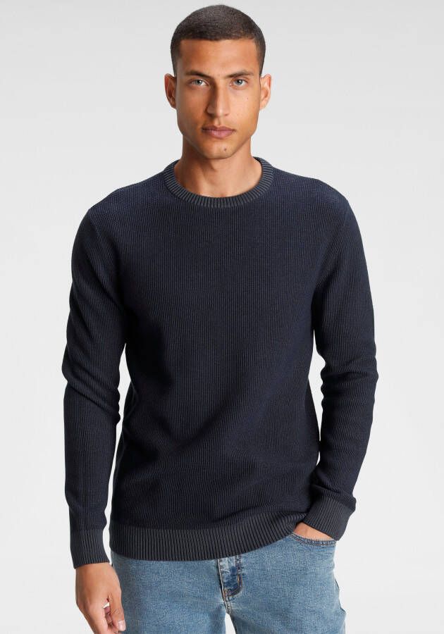 Bruno Banani Gebreide trui in washed-look