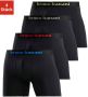 Bruno Banani Boxershort voor heren met langere pijpen en opvallende logo-tailleband (set 4 stuks) - Thumbnail 1