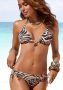 Bruno Banani Triangelbikini in trendy animal-print - Thumbnail 1