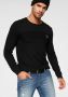 Bruno Banani Trui met ronde hals in modieuze tricot-look - Thumbnail 1