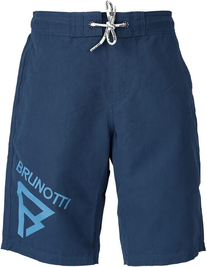 Brunotti zwemshort Tonty donkerblauw Jongens Polyester Effen 128 - Foto 5