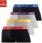 Buffalo Boxershort in hipster-model met contrasterende band (set 4 stuks) - Thumbnail 1