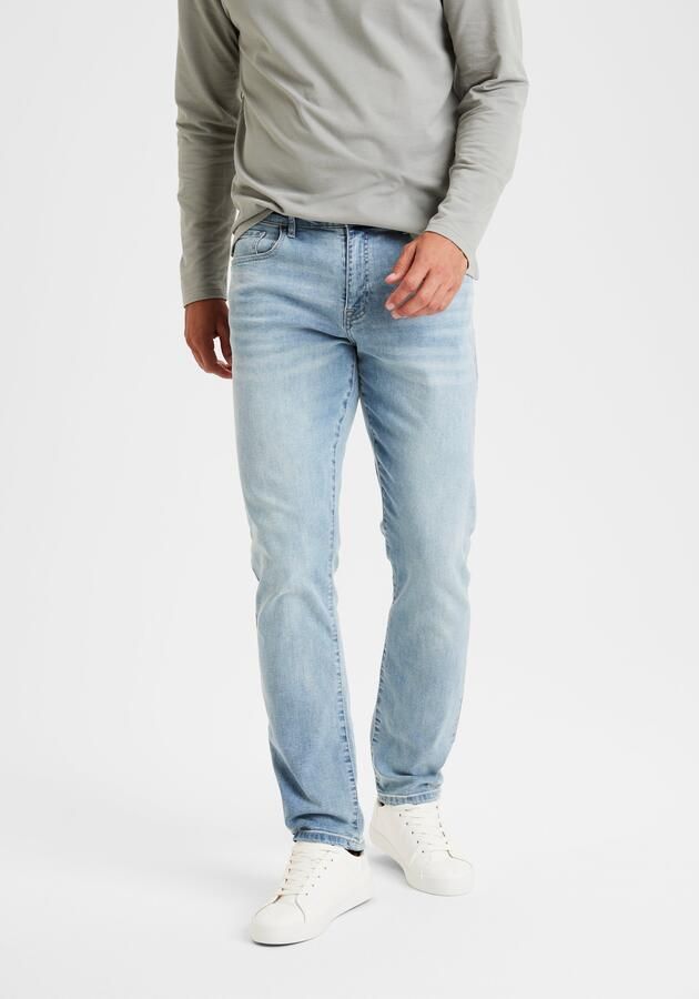 Buffalo 5-pocket jeans Straight fit met normale taillehoogte van elastische denim-kwaliteit - Foto 6