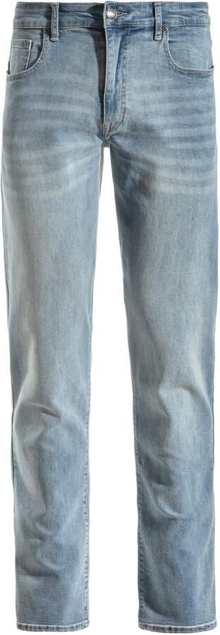 Buffalo 5-pocket jeans Straight fit met normale taillehoogte van elastische denim-kwaliteit - Foto 5