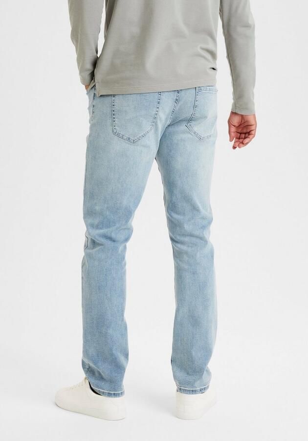 Buffalo 5-pocket jeans Straight fit met normale taillehoogte van elastische denim-kwaliteit - Foto 3