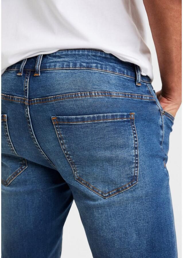Buffalo 5-pocket jeans Straight fit met normale taillehoogte van elastische denim-kwaliteit - Foto 2