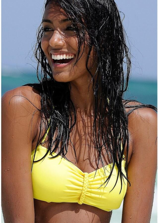 Buffalo Bandeau-bikinitop Happy met gevlochten detail - Foto 4