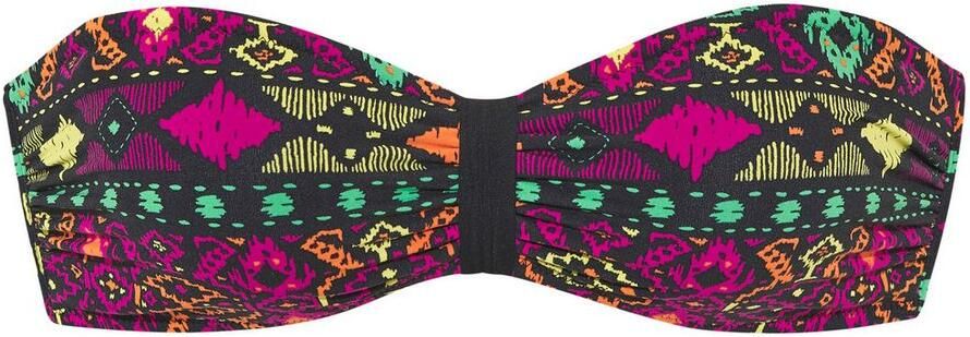 Buffalo Bandeaubikini kleurvolle etnische print - Foto 4