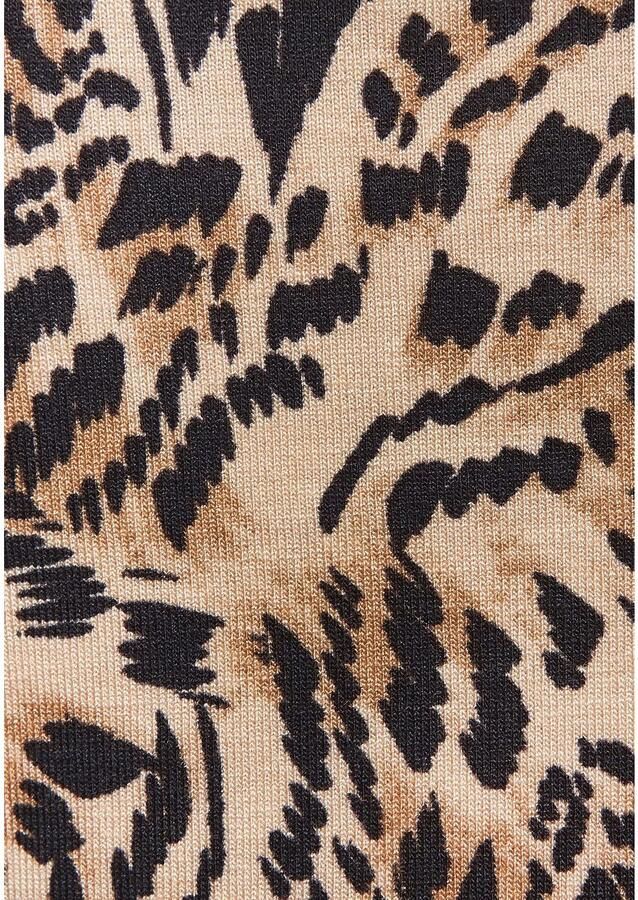 Buffalo Bandeautop met zijrimpelingen en alloverprint schoudervrij - Foto 2