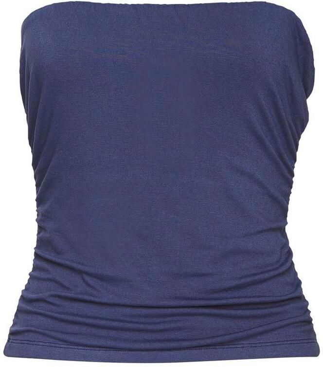 Buffalo Bandeautop met zijrimpelingen strapless dames-top schoudervrij basic - Foto 6