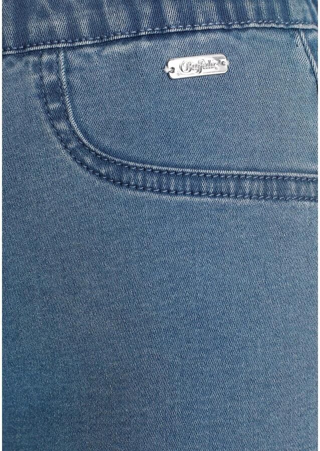 Buffalo Bermuda in elastische denim met twee achterzakken - Foto 2