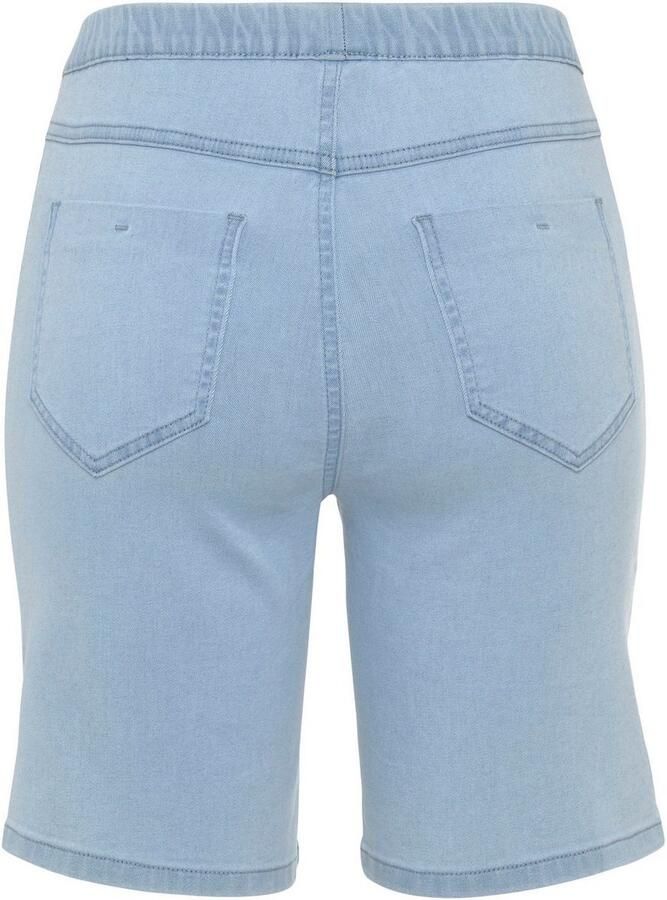 Buffalo Bermuda in elastische denim met twee achterzakken - Foto 2