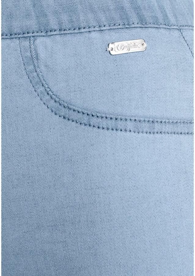 Buffalo Bermuda in elastische denim met twee achterzakken - Foto 3