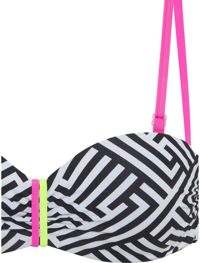 Buffalo Beugelbandeau bikinitop Gioletta Met contrastkleurige details - Foto 2