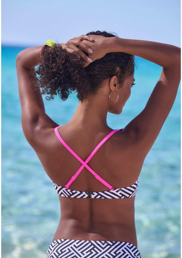 Buffalo Beugelbandeau bikinitop Gioletta Met contrastkleurige details - Foto 7